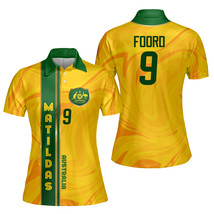 Australia Matildas Caitlin Foord National Women&#39;s Football Team Polo Shirt  - £38.58 GBP+