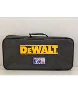 DeWALT Large Carry Tool Bag Case Canvas 2-Zipper Handle Black 19&quot; L x 9&quot;... - $557.85 MXN