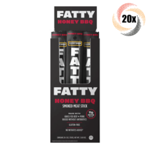 Full Box 20x Stick Sweetwood Smoke &amp; Co Fatty Honey BBQ Smoked Meat Sticks | 2oz - £55.15 GBP