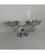 Vintage Farberware Candydish Nickel Silver Footed 1950s Brooklyn NY Art ... - $52.86 CAD