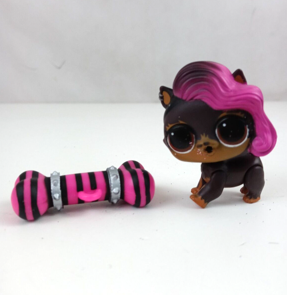 LOL Surprise Pet Glee Club Series 3 Ruff Rocker With Dog Bone Charm - $14.84