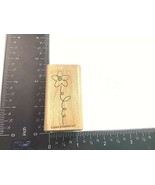 Rubber Stamp Sketch Daisy Flower Swirly Loopy Stem 2004 Stampin Up Unuse... - $4.05 CAD