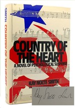 Kay Nolte Smith Country Of The Heart Signed 1st 1st Edition 1st Printing - £126.93 GBP