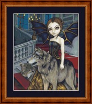 Wolf Manor - Pdf X Stitch Chart Original Artwork © Jasmine Becket - Griffiths - £9.57 GBP