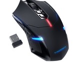 T-Dagger Wireless Gaming Mouse- Usb Cordless Pc Computer Mice With Led R... - £26.52 GBP