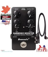 Demonfx Harmonic Booster + PDC3 Clean Bass Guitar Pre-amp Effect Pedal N... - $68.40 CAD
