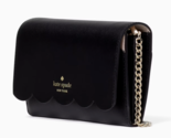 Kate Spade Gemma Black Leather Chain Crossbody Bag WLR00552 Purse NWT $2... - $84.14