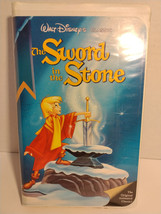 The Sword in the Stone (VHS, 1998) Rare Walt Disney Black Diamond Edition - £7.86 GBP