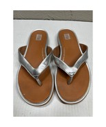 FITFLOP Silver Thong Gracie Womens Sandal Flats Flip Flop E08-011 / Size 6 - €30,24 EUR FITFLOP Silver Thong Gracie Womens Sandal Flats Flip Flop E08-011 / Size 6 - €30,24 EUR