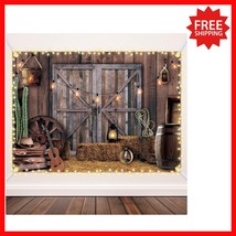 Elegant Western Themed Backdrop 6.6 x 9.2 ft - Perfect for Birthday &amp; We... - $615.94 MXN