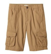 Cargo Shorts Urban Pipeline Bronze Flat Front Adjustable Waist Twill Boy... - $14.85