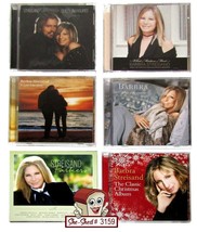 Barbra Streisand Lot of 6 assorted CDs - used - £18.66 GBP