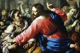 Christ cleansing the temple 20 x 30 Poster - £20.37 GBP
