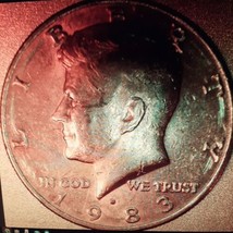 Half ½ Dollar Kennedy Clad Coin 1983 D Denver 50C KM# A202b Nice Not Silver - £2.30 GBP