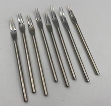 C Hugo Pott Germany Stainless Steel Cocktail/Seafood Horderves Forks Set... - £63.79 GBP