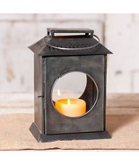 Primitive Carriage Lantern in distressed antique tin - $65.64 CAD