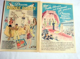 1974 2 Page Topper Color Ad Dawn Dance Party &amp; Beauty Pageant Featuring ... - £6.28 GBP