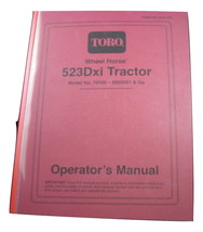 Toro Wheel Horse 523 Dxi Tractor Manual Set (5 manuals bound as 3 books) - £39.31 GBP