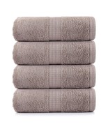 100% Cotton Extra Large Bath Towels- 4 Pack Bath Towel Set, Hotel Collec... - £58.18 GBP