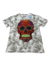Fosforos Galileo Day Of The Dead Shirt Womens XL Dia De Los Muertos Skull - $14.89