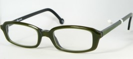 L. A. Eyeworks LICKS 318 Verde / Oliva/Negro Gafas Lae los Ángeles 46-15-150 - £69.13 GBP