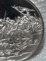 Sterling Silver Battle Of Bunker&#39;s Hill 1786 Trumbull Franklin Mint American Art - £40.15 GBP