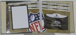 C R Gibson Tapestry N878556M NFL New Orleans Saints Scrapbook image 6