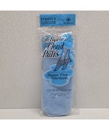Vintage Hollywood Cloud Puffs Blue Bootie Foot Warmer Socks Orlon Sizes ... - $34.59 CAD