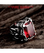 FIRE DJINN  VOODOO RING EXTREME WEALTH  HUGE SUCCESS  BURN OTHERS WITH DE - $59.00