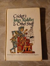 Cricket&#39;s Jokes Riddles &amp; Other Stuff 1977 VTG Hardcover Compiled Marcia Leonard - £7.12 GBP