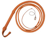 Kangaroo Hide Bull WHIP 04 TO 16 FEET Long 16 Plaits Brown Indiana Jones... - $29.44+