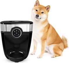 Feeder-Robot by Whisker, Black with Smoke-Grey Hopper Smart Automatic Pet Feeder - £211.55 GBP
