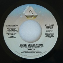 Meco ~ Ewok Celebration / Lapti Nek ~ 7&quot; 45rpm ~ Vg++ ~ 1983 ~ Star Wars / Luke - £7.88 GBP