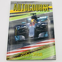 Autocourse 2017-2018 The World&#39;s Leading Grand Prix Annual w/ Dust Jacke... - $614.19 MXN
