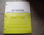 1998 1999 2000 2001 2002 Toyota Yaris Echo Repair Manual For Collision D... - £9.58 GBP