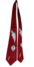 1940s Mens Vintage Tie Feather 1950s Vintage Swing Tie Wide Necktie Wils... - $65.93