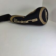 Vintage King Cobra Golf Club Headcover Black Gold Made in Korea - $14.99