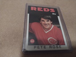 1986 Topps Pete Rose #741 - £0.19 GBP