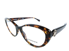 New Versace Mod. 8014632 Tortoise 54mm Cat Eye Women&#39;s Eyeglasses Italy A - $2,802.10 MXN