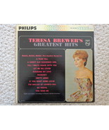 Teresa Brewers Greatest Hits LP (#2079) PHS 600-062, Phillips  - $24.39 CAD