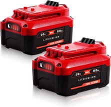 【Upgrade】 2Pack TenHutt 20V 6.0Ah Replacement Battery for Craftsman V20 Lithium - £59.72 GBP