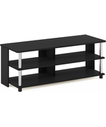 Sully 3-Tier Stand for TV up to 48 Inch, Americano/Chrome - $2,491.40 MXN