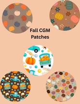 Fall CGM Patches: Dexcom G7/Libre/G6/Omnipod, Style Pack of 5 - $12.99