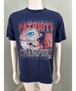 Men&#39;s NFL Team Apparel New England Patriots 2011 AFC East S/S T-Shirt Te... - $319.69 MXN