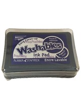 Rubber Stampede Washables Ink Pad Purple Sealed Easy Clean-Up - £3.98 GBP