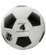 Soccer Ball, Size 4, Official Size and Weight, Durable Simulated Leather... - £11.33 GBP