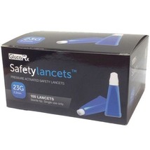 GlucoRx 23G Safety Lancets x 100 - £10.47 GBP