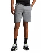 Polo Ralph Lauren Men&#39;s 9-Inch Slim Fit Dobby Shorts - Perfect Grey-42W - $1,035.11 MXN