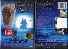 Lawrence Of Arabia 40TH Anniv Dvd Peter O&#39; Toole Omar Sharif Sony Video New - £7.04 GBP