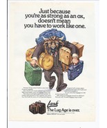 1983 Lark Luggage Print Ad 8.5&quot; x 11&quot; - £15.18 GBP
